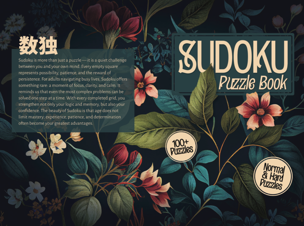 Sudoku Book Cover
